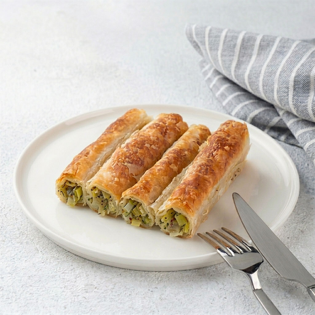 Pırasalı Boşnak Böreği